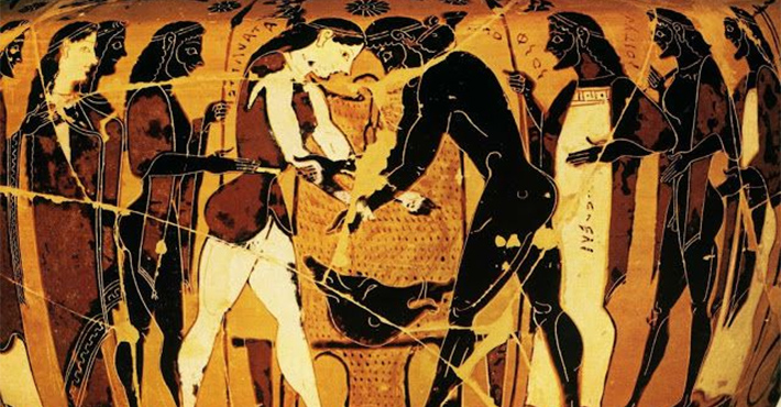 Η ταφή τών νεκρών
