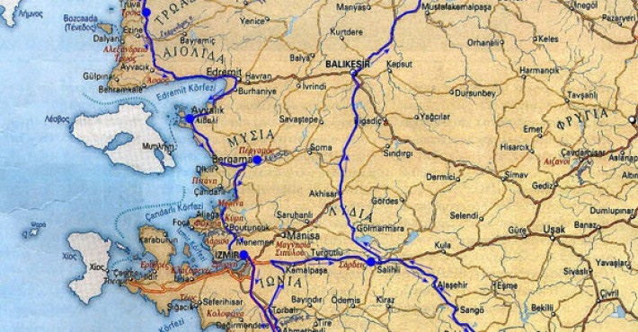 'Ελληνες της Μικράς Ασίας, Αιολική Γη
