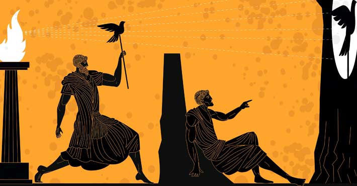 H αλληγορία του σπηλαίου του Πλάτωνα, κάτι θυμίζει από το σήμερα