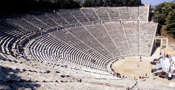 Θέατρο Επιδαύρου, Η εξαίρετη ακουστική