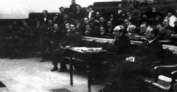 Η Δίκη των έξι, 31 Oκτωβρίου 1922